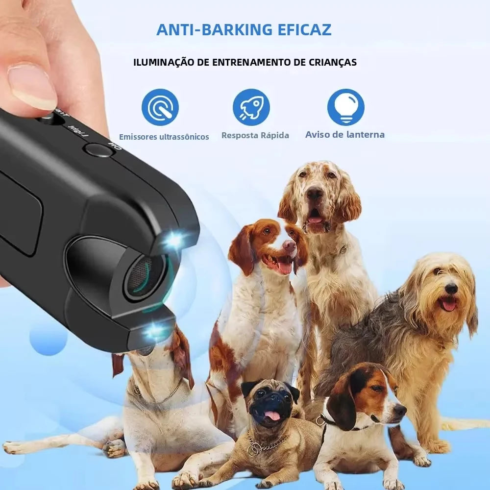 BarkGuard™ Ultrasonic Dog Training Device – Anti-Barking & Behavior Correction