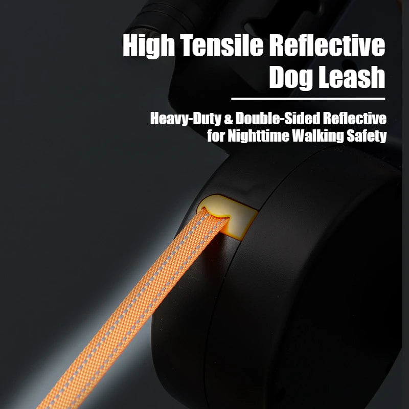 2-in-1 Retractable Dog Harness for Dual Dogs – Tangle-Free Walking Solution