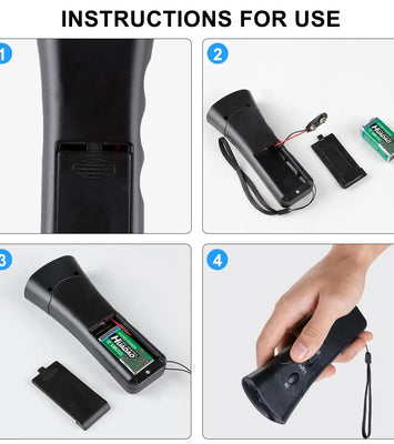 BarkGuard™ Ultrasonic Dog Training Device – Anti-Barking & Behavior Correction