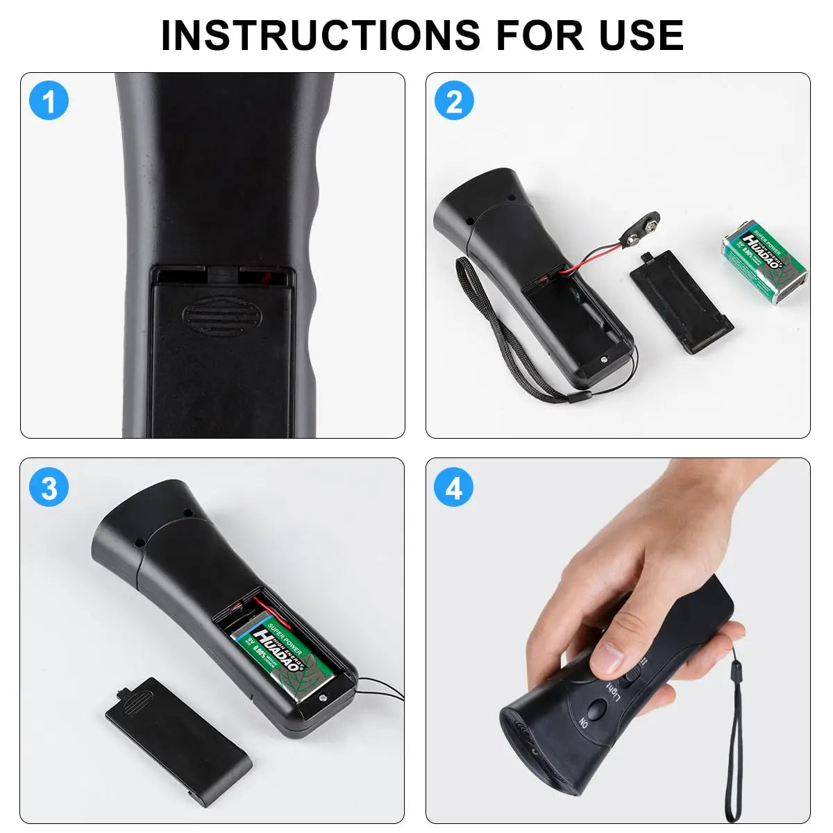 BarkGuard™ Ultrasonic Dog Training Device – Anti-Barking & Behavior Correction