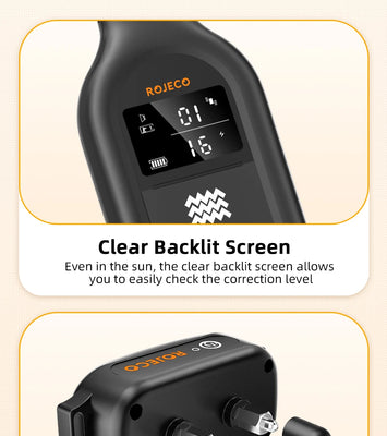 ROJECO SmartCharge™ Digital Dog Training Collar – Remote, Rechargeable & Waterproof