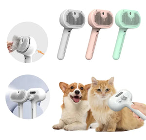 Easy-Clean Grooming Comb for Pets