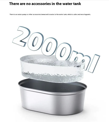 Uha Stainless Steel Automatic Pet Water Dispenser