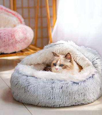 Semi-Closed Cat Bed Nest