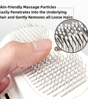 Easy-Clean Grooming Comb for Pets