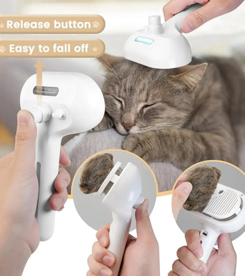 Easy-Clean Grooming Comb for Pets