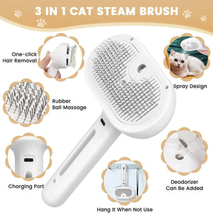 Easy-Clean Grooming Comb for Pets