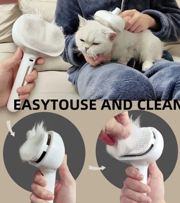 Easy-Clean Grooming Comb for Pets