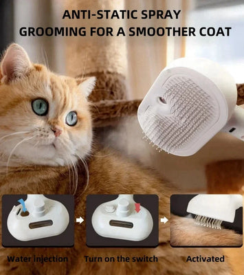 Easy-Clean Grooming Comb for Pets