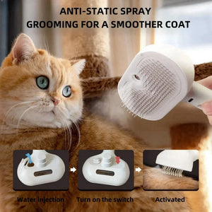 Easy-Clean Grooming Comb for Pets