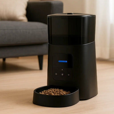 Smart Automatic Pet Feeder dispensing food