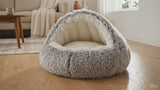 Semi-Closed Pet Bed Nest – Cozy Cave for Deep, Secure Sleep